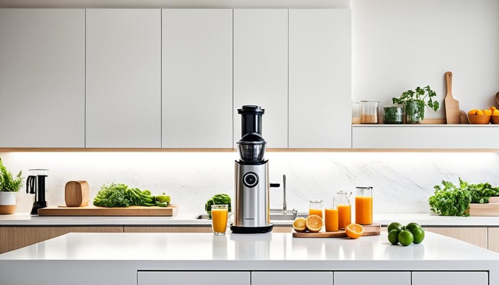 juicer enhancing kitchen decor